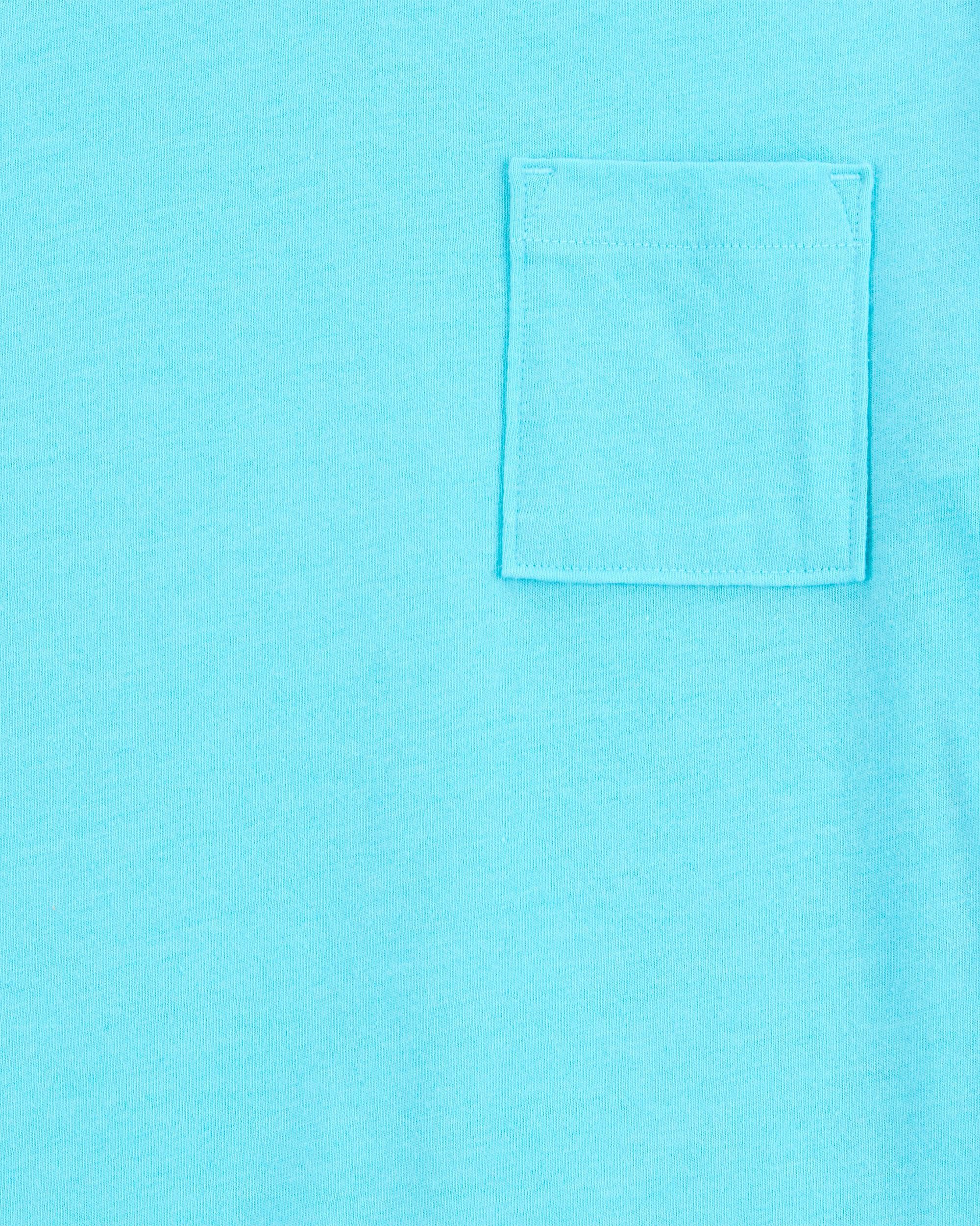 Kid Solid Short-Sleeve Tee - Blue