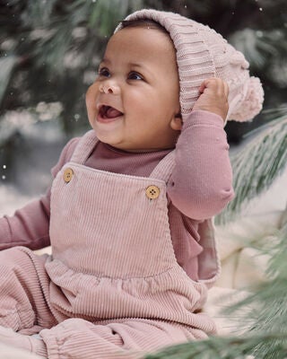 Product image 1 of Baby Organic Cotton Corduroy Overalls