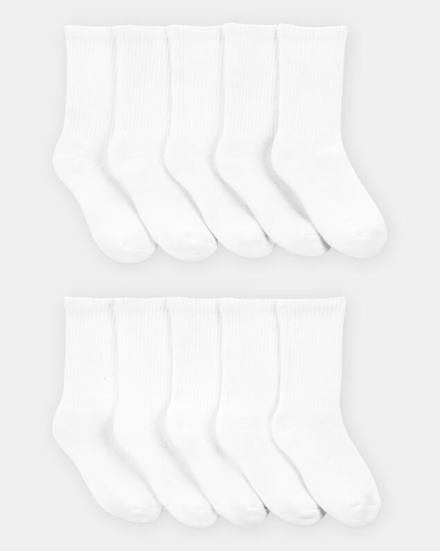Product image 1 of Kid 10-Pack Crew Socks