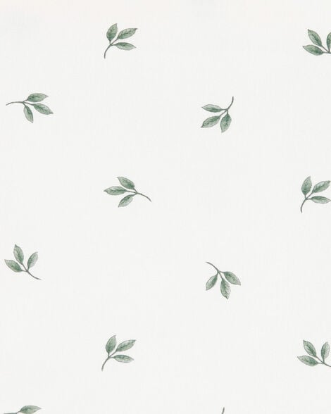 Product image 3 of Baby Leaf Print PurelySoft Blanket - Ivory