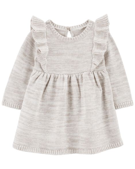  Product image 1 of Baby Long-Sleeve Sweater Dress
