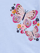 Blue - Toddler Butterfly Flutter Tee, Selected