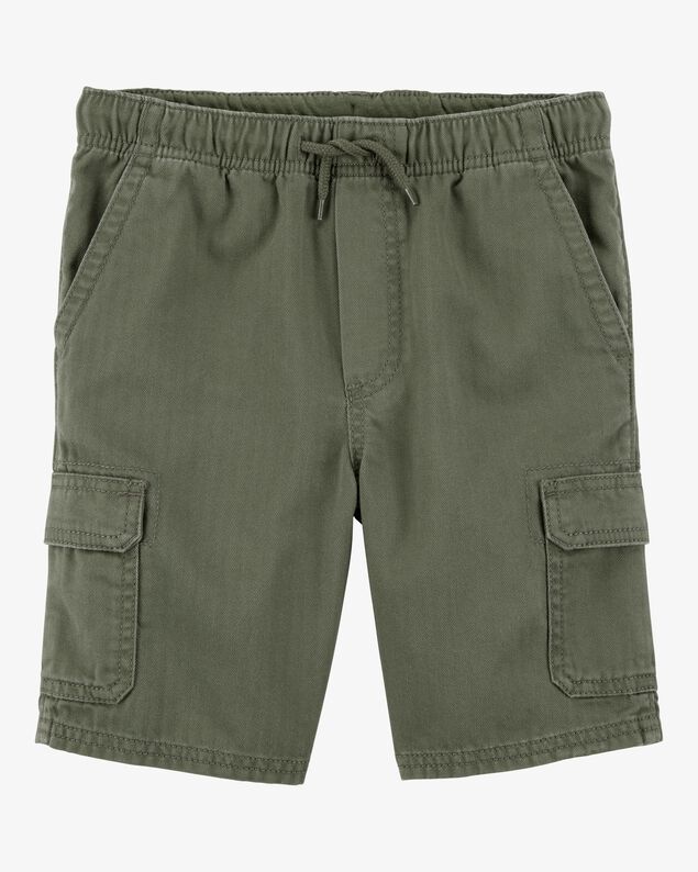 Product image 1 of Kid  Cargo Utility Shorts - Olive