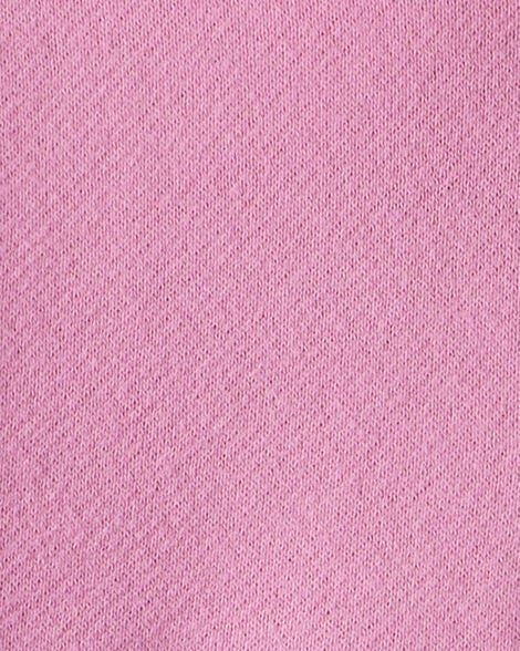Product image 2 of Baby Girl Long-Sleeve Quarter-Zip Pullover Sweatshirt - Pink