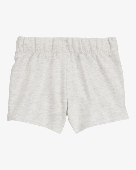  Product image 2 of Baby Pull-On French Terry Shorts - Gray
