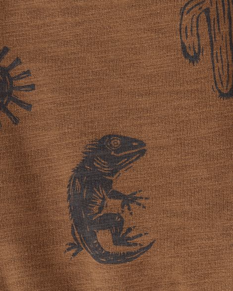  Product image 3 of Baby Desert Pull-On Cotton Shorts - Brown