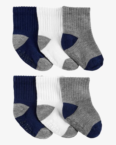  Product image 1 of Toddler 6-Pack Ankle Socks