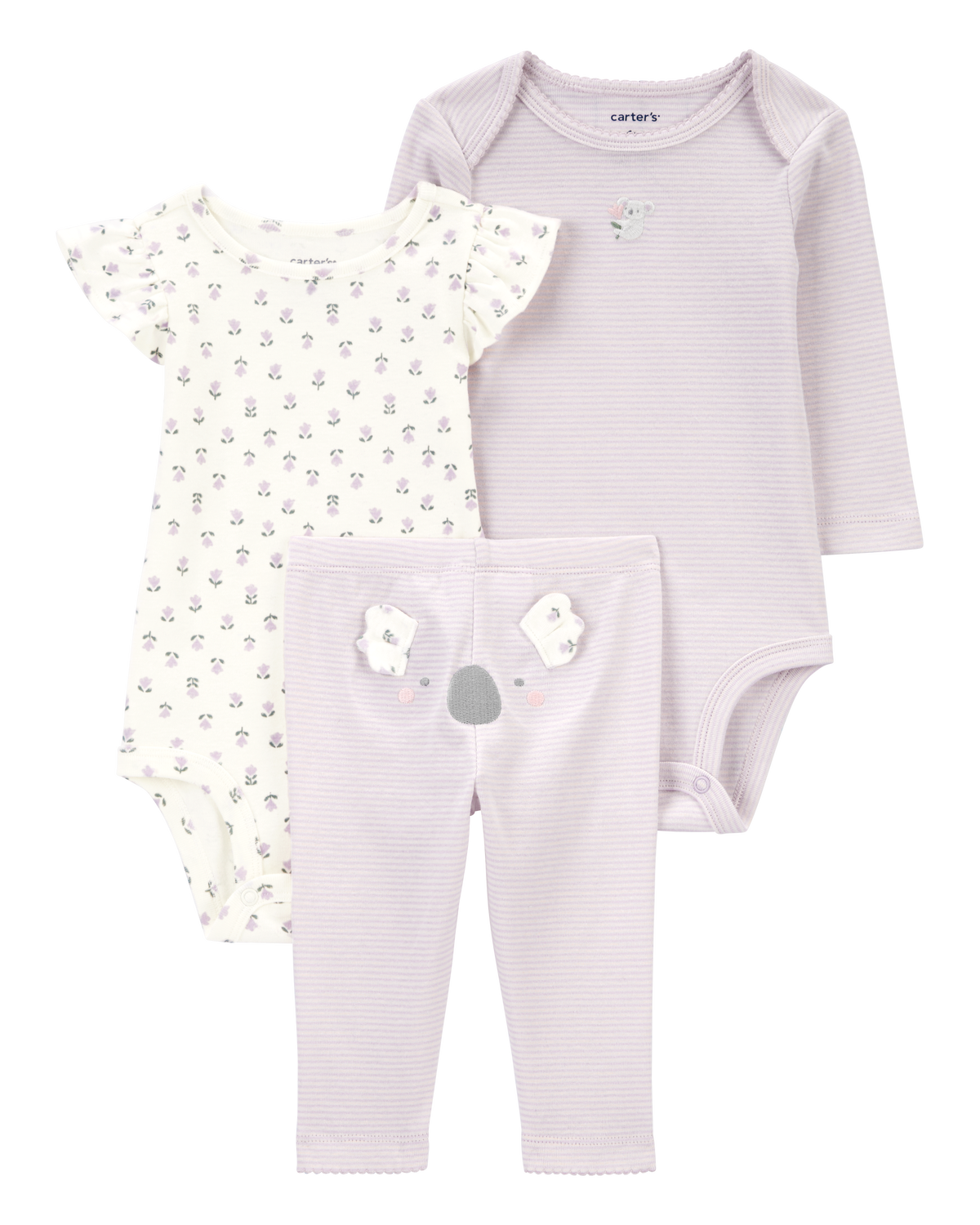 コアラ　トップス3点 Baby Little Character Set® Koala 3-Piece - Carter's | Carter's