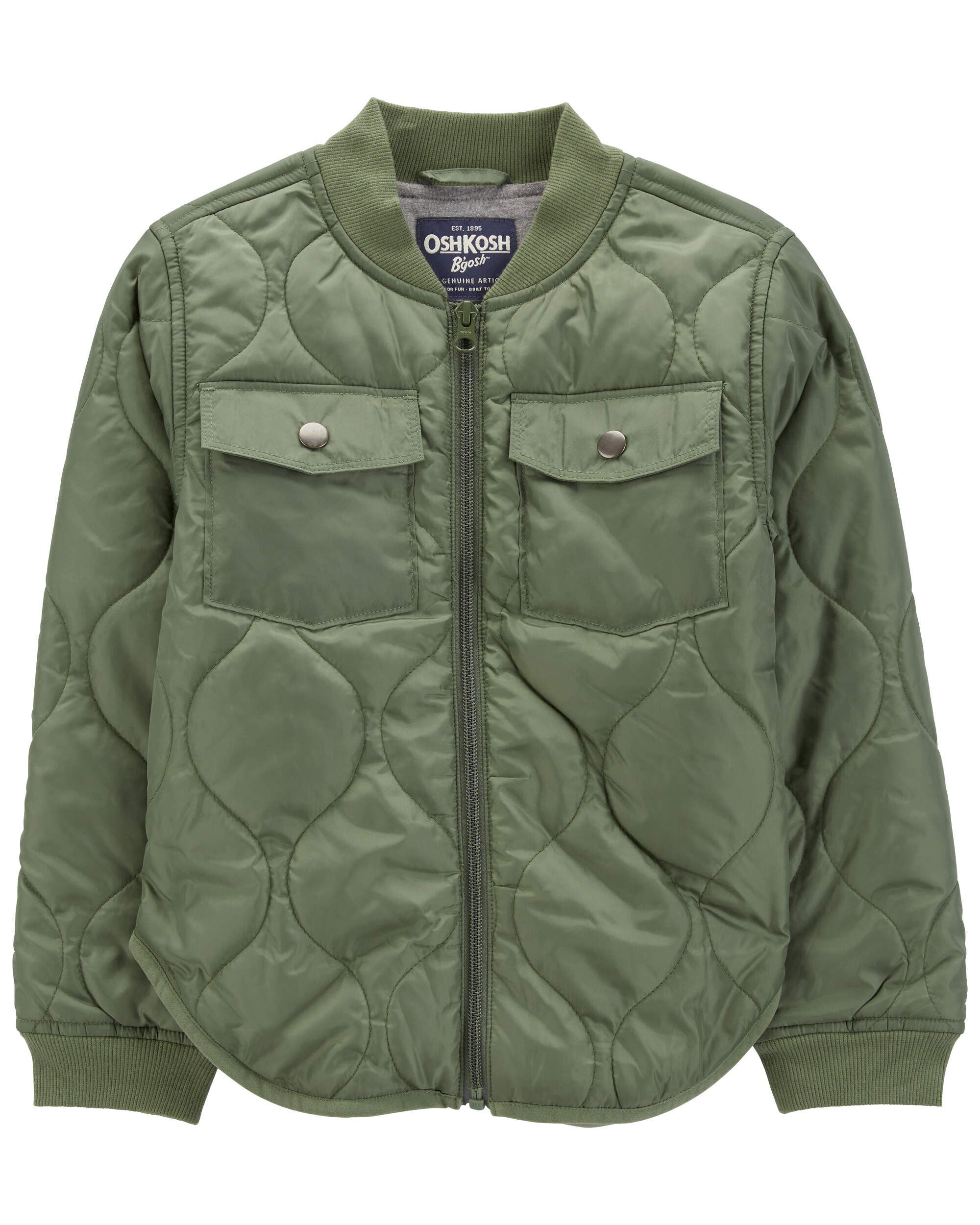 Kid Quilted Puffer Jacket - OshKosh | Carter's