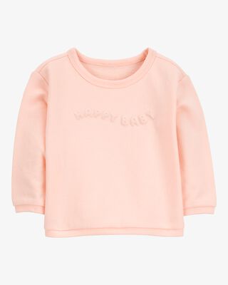 Product image 1 of Baby Happy Baby French Terry Pullover - Pink