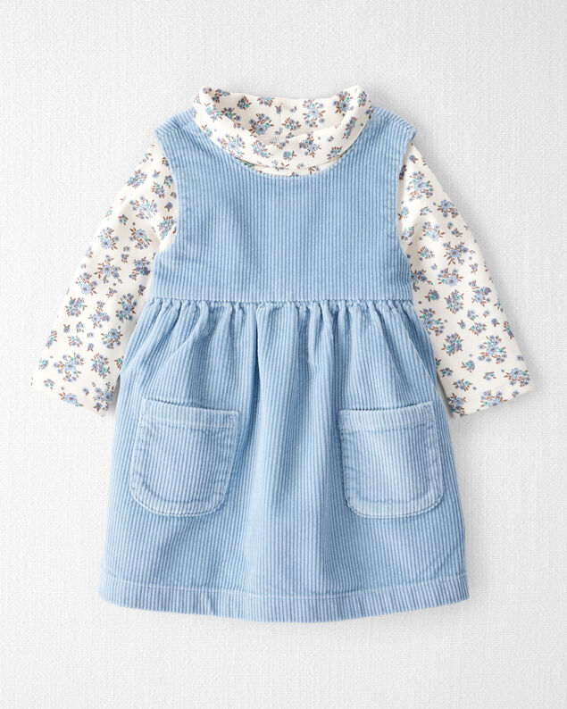 Product image 1 of Baby Girl 2-Piece Organic Cotton Jumper Set
