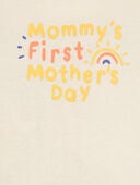 Ivory - Baby Mother's Day Short-Sleeve Bodysuit - Ivory, Selected