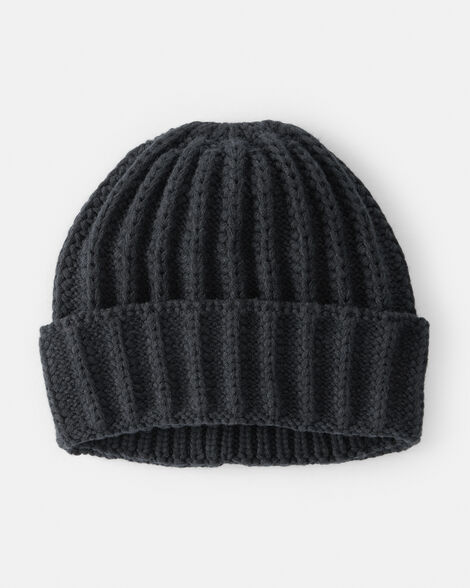 toddler beanie - black