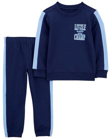 Baby 2-Piece Little Champ Pullover & Sweatpants