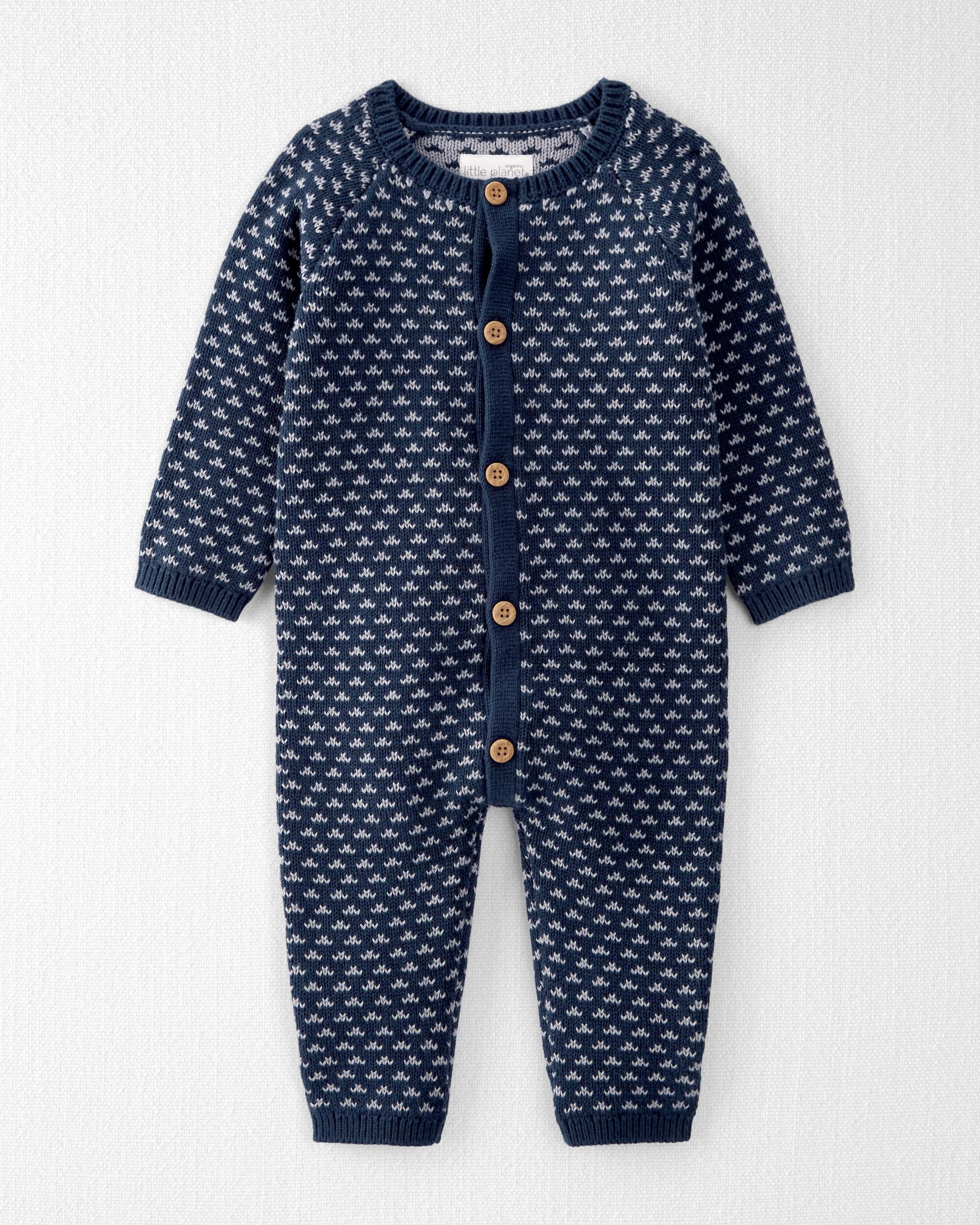 Baby Organic Cotton Sweater Knit Jumpsuit Little Planet Carter s