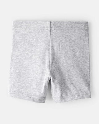 Product image 2 of Toddler Girl 2-Pack Tumbling Shorts - Grey/Navy
