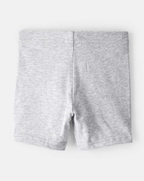 Product image 2 of Toddler Girl 2-Pack Tumbling Shorts - Grey/Navy