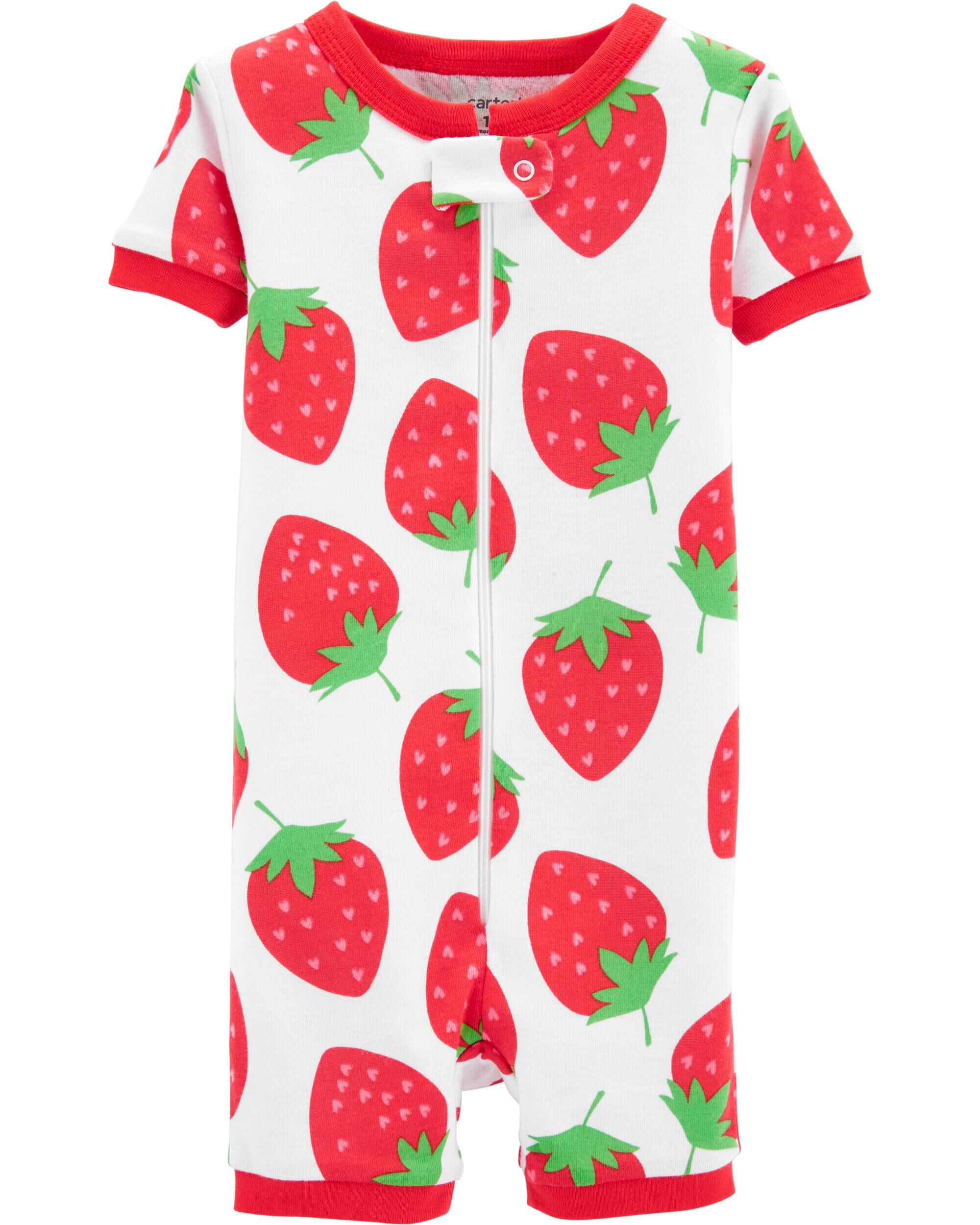 Carter's strawberry romper