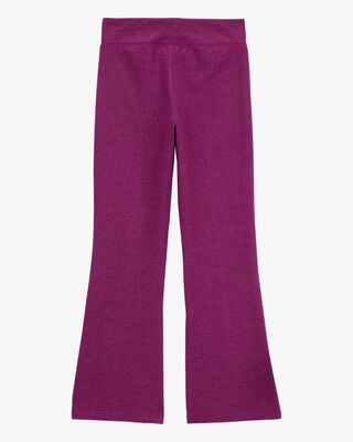 Product image 2 of Kid Split Hem High-Rise Pants - Purple