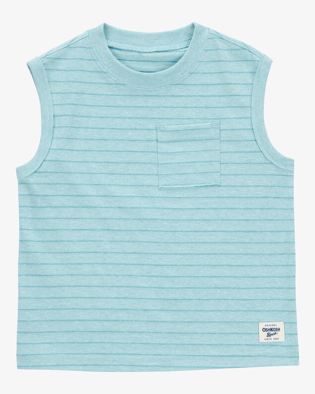 Product image 1 of Baby Striped Textured Tank - Blue