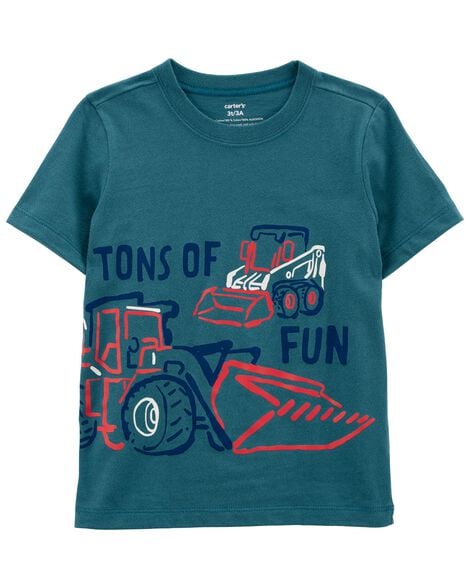  Product image 1 of Toddler Construction Tons Of Fun Graphic Tee