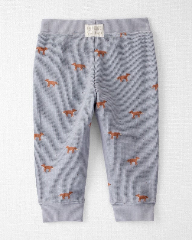 Product image 2 of Baby 2-Piece Organic Cotton Waffle Knit Set in Shadow Fox Print