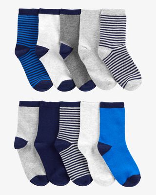 Product image 1 of Kid 10-Pack Crew Socks