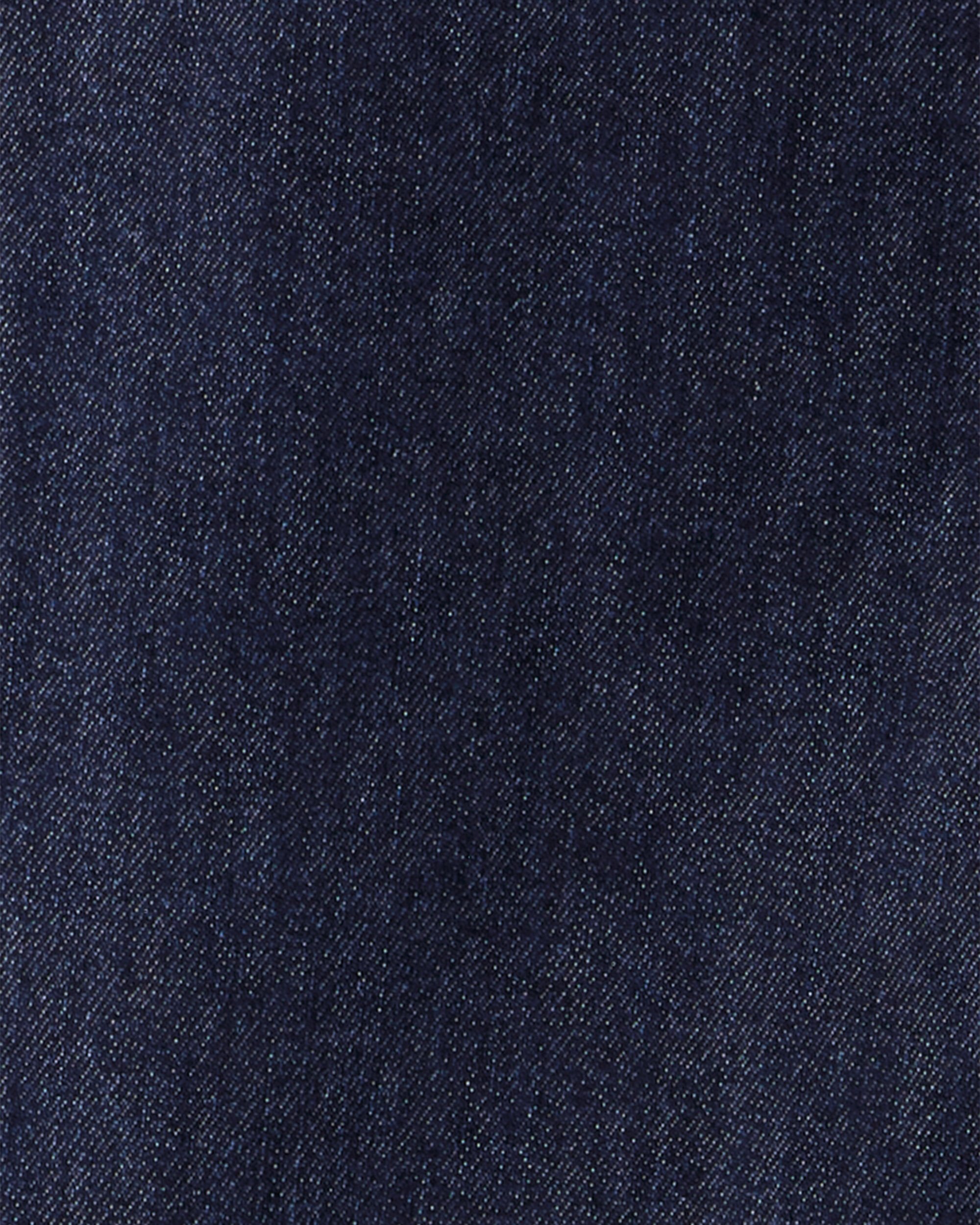 Girls Mid-Rise Denim Pull-On Bootcut Jeans - Blue