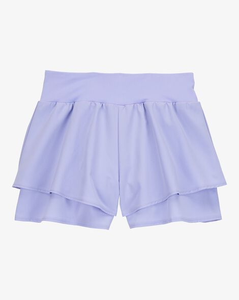  Product image 2 of Kid Flowy Layered Flip Short - Purple
