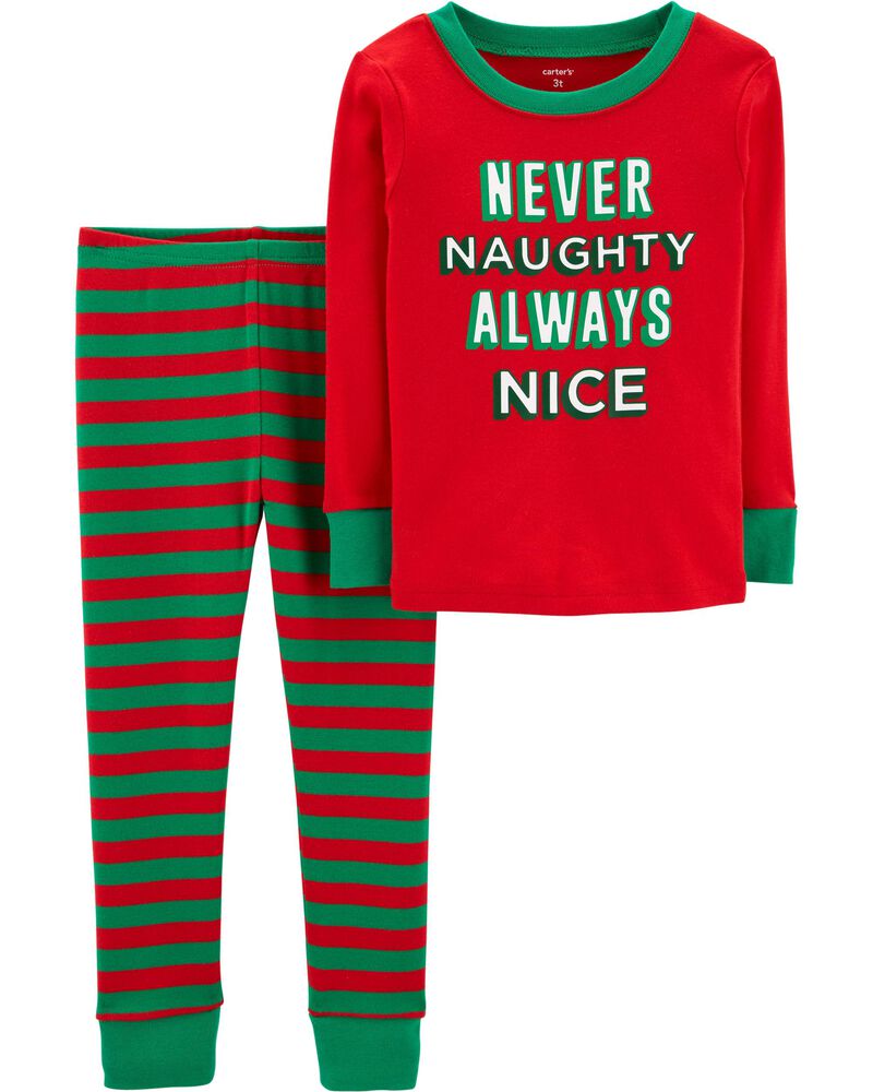 2 Piece Kid Christmas Snug Fit Cotton Pjs Carters Com