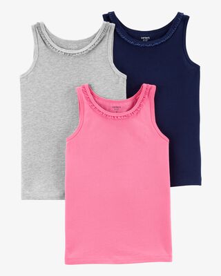 Product image 1 of Kid 3-Pack Cami Tanks