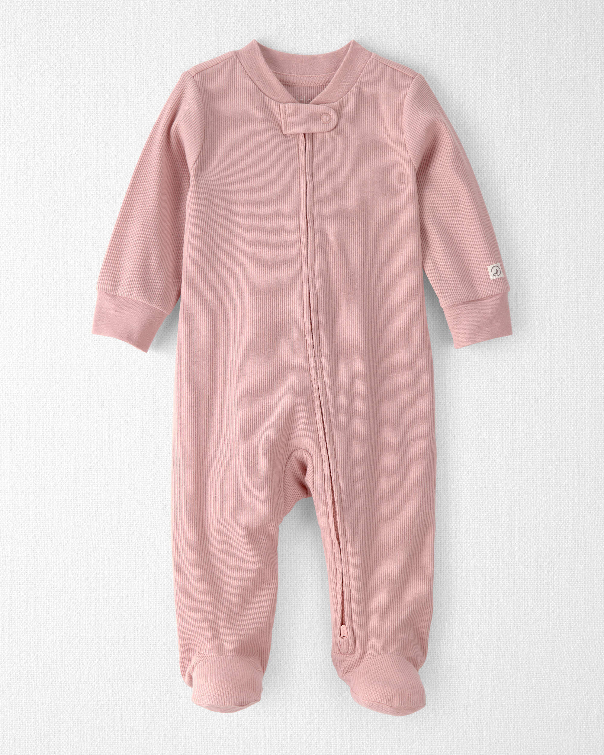 Little Planet Baby Girl Organic Cotton Sleep Play Pajama 3M Winter Pink 16$