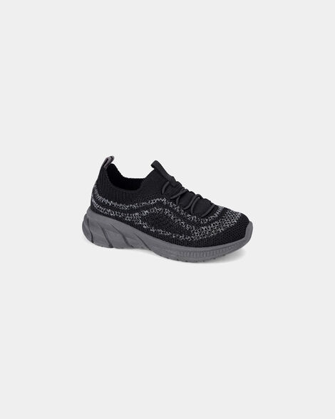 toddler boy athletic sneakers - black