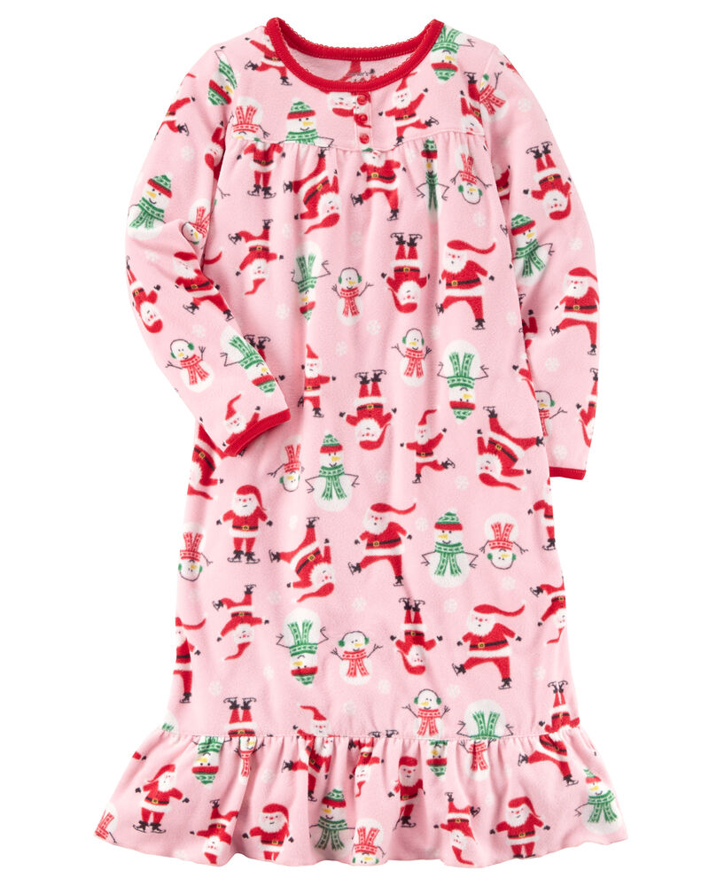 carters fleece gown