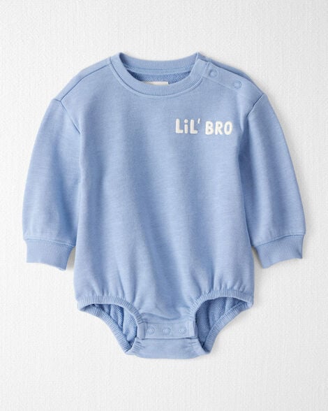 Baby Organic Cotton Lil' Bro Bubble