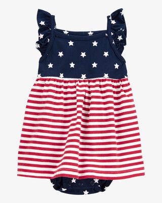 Product image 1 of Baby American Flag Sunsuit