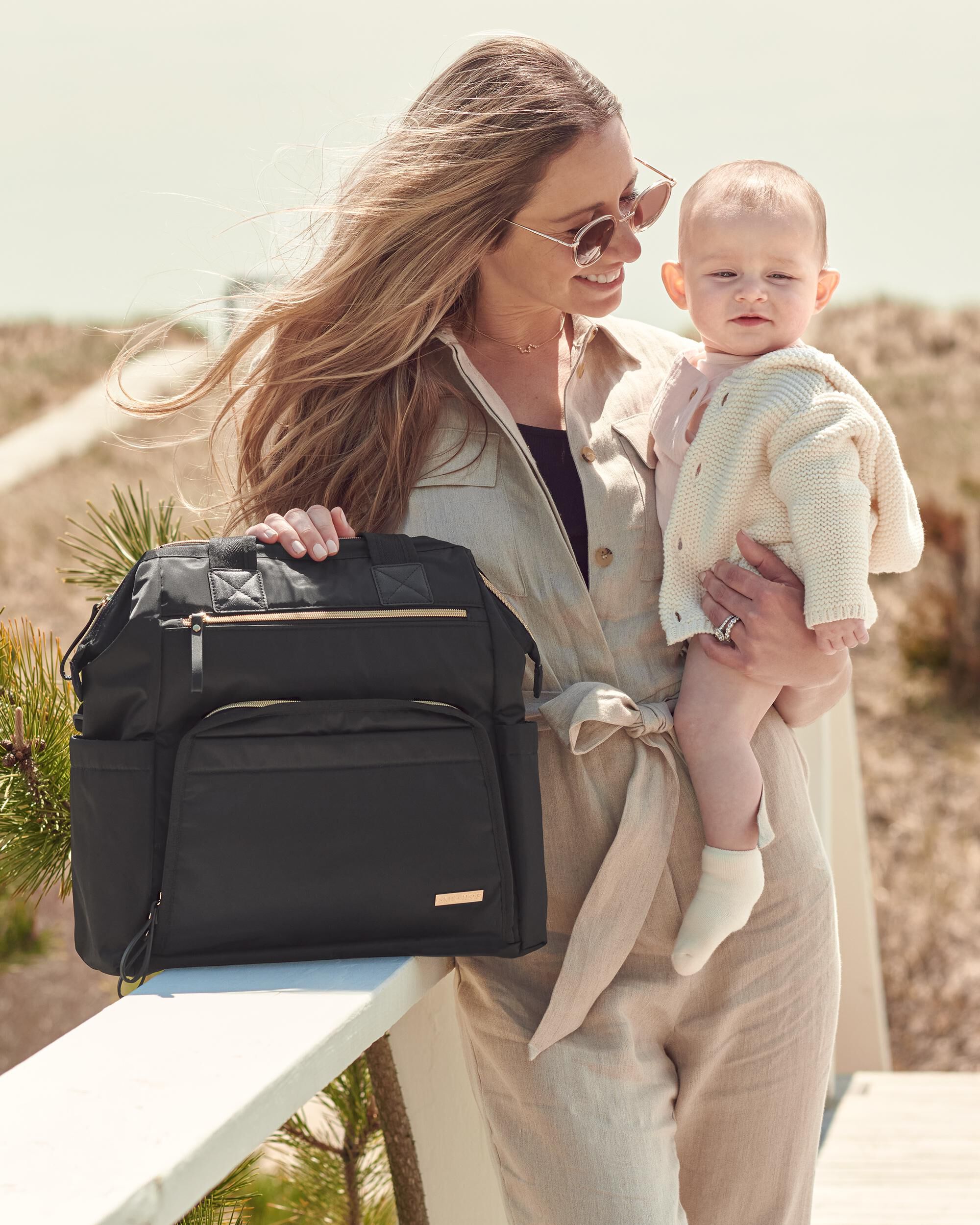 Carters baby go backpack diaper bag 2025