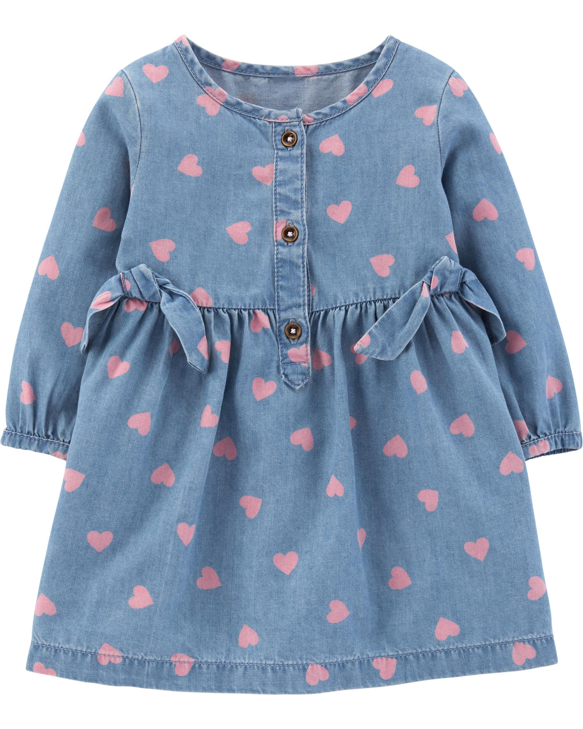 baby chambray dress