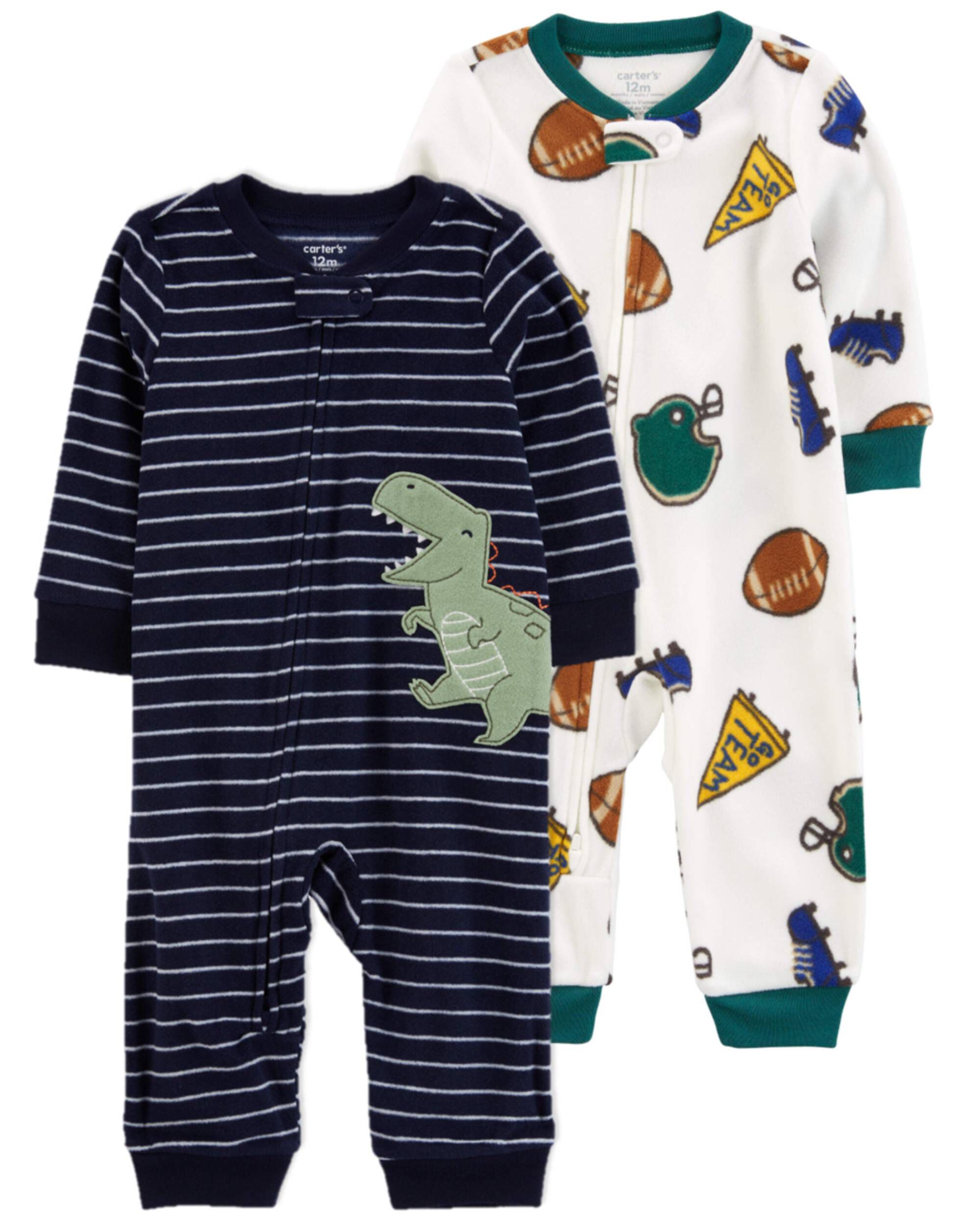 Carters fleece pajamas 2t on sale