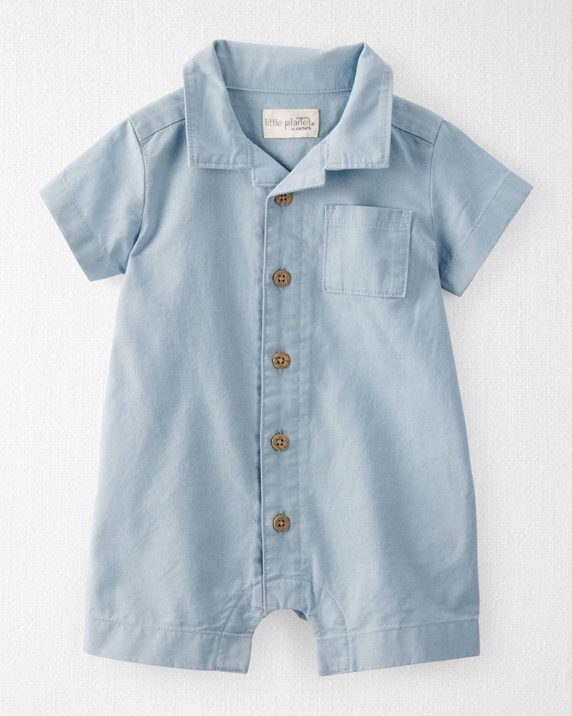 Littleplanet Baby Gingham Top Made With Organic Cotton