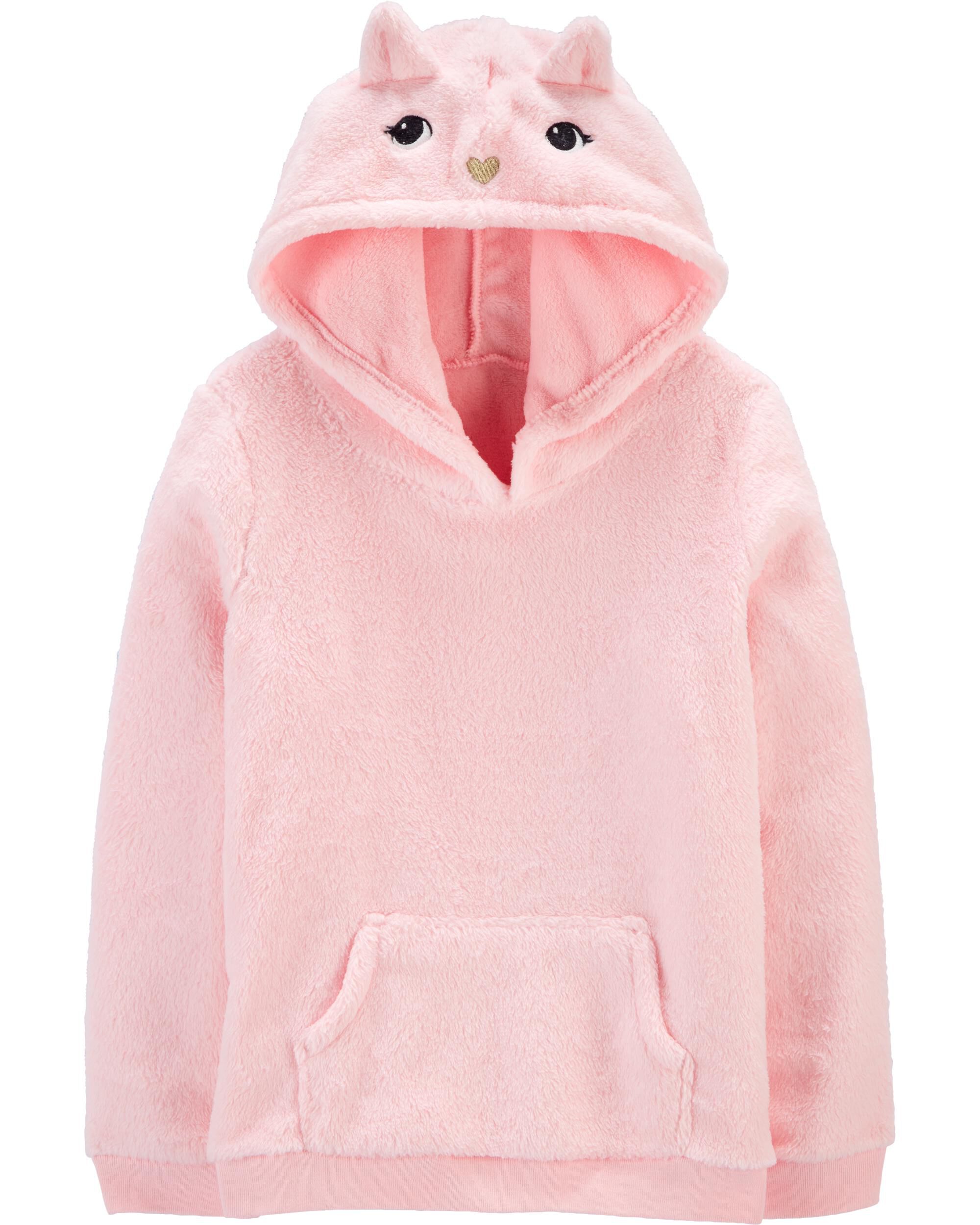 pink cat ear hoodie