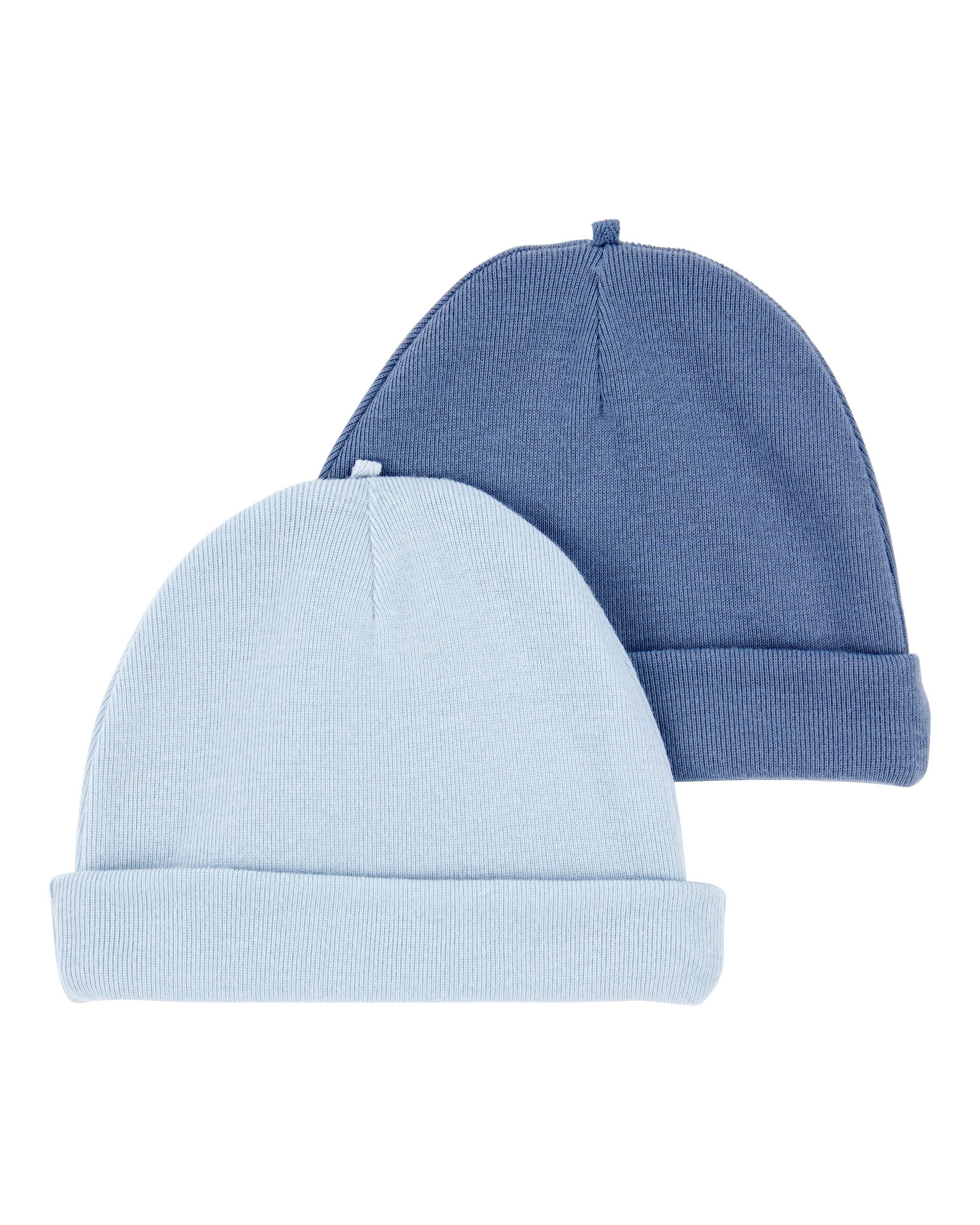 Baby 2-Pack Caps - Blue