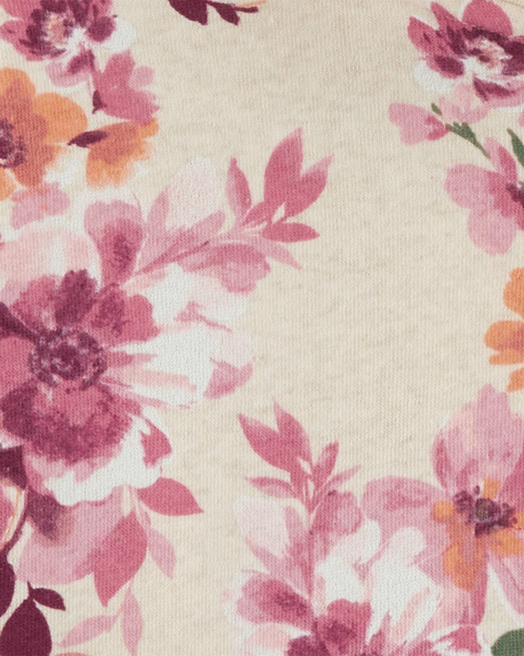 Kid Floral Print Fleece Jacket - OshKosh | Carter's