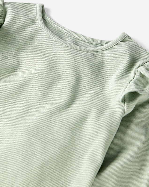 Product image 2 of Girls 3-Pack Organic Cotton Ribbed Tees