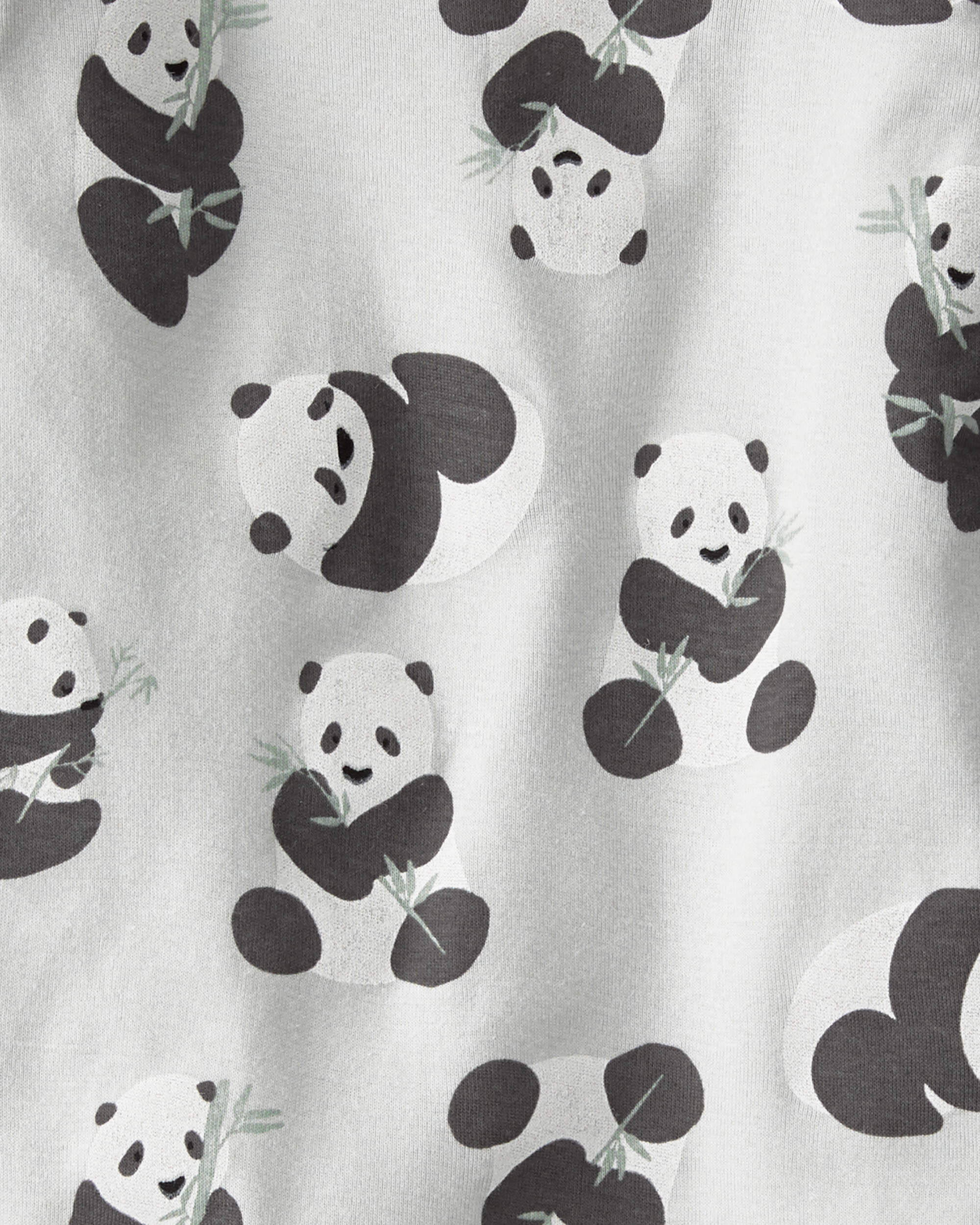 Toddler Organic Cotton Pajamas Set Panda Bear
