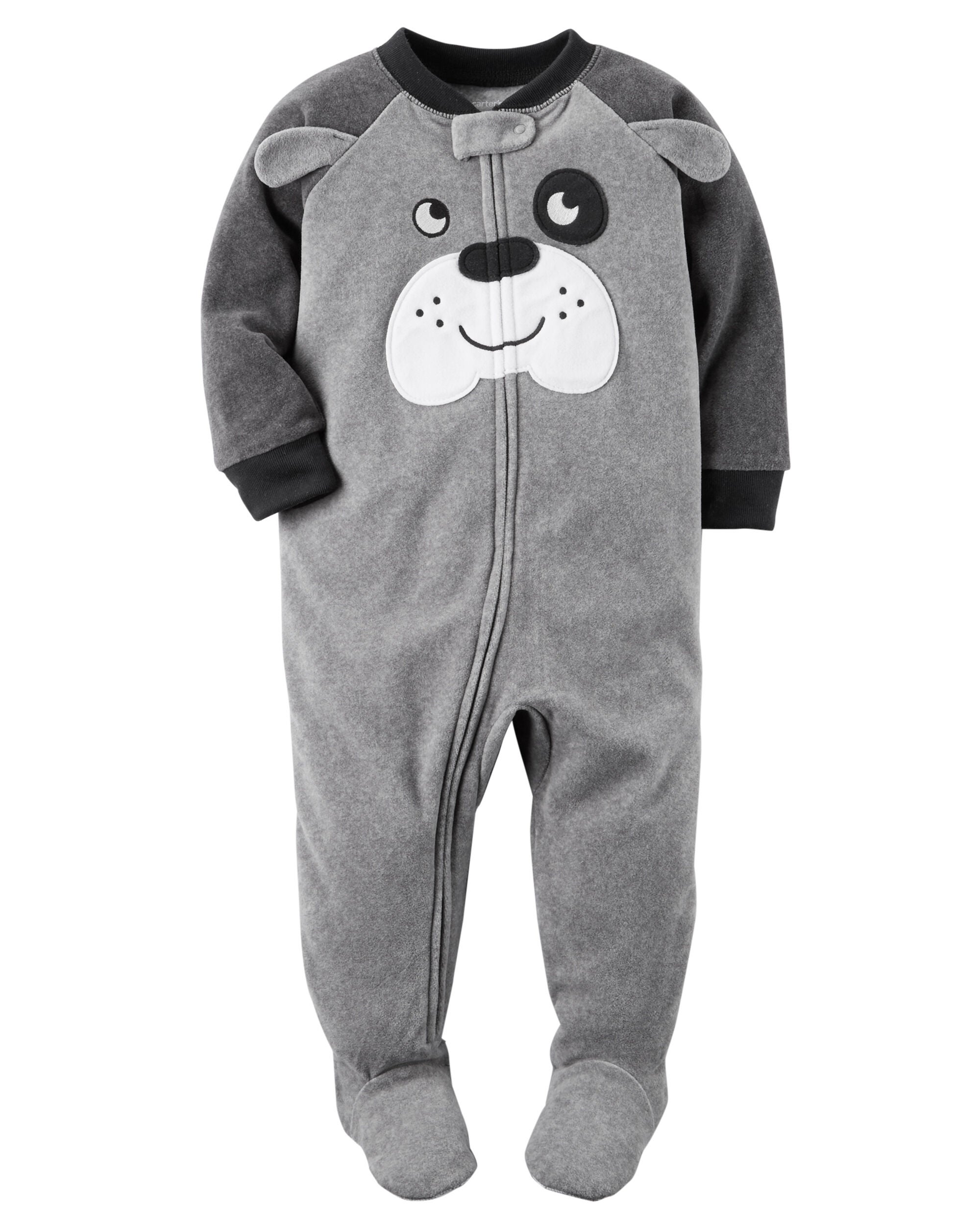 carters fleece onesie