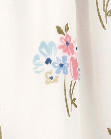  Product image 3 of Kid Floral Tiered Short-Sleeve Dress