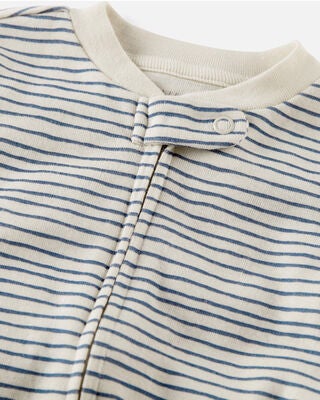Product image 2 of Baby Organic Cotton Sleep & Play Pajamas in Stripes