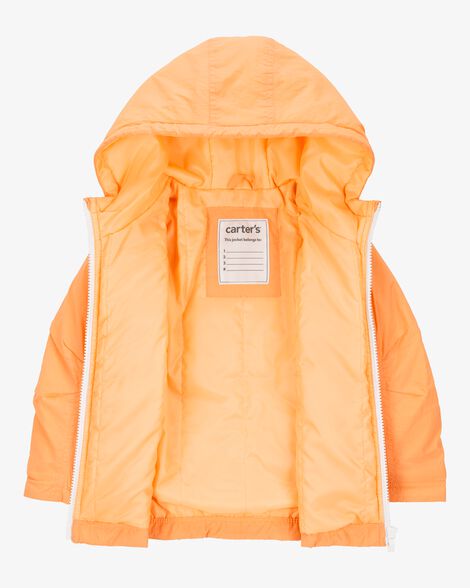  Product image 2 of Toddler Midweight Athletic Jacket - Orange