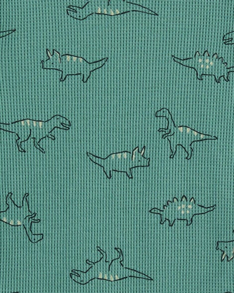  Product image 2 of Baby 4-Piece Dinosaur & Trucks Cotton Blend Pajamas